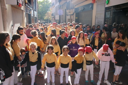 20191103C-A Terrassa amb Castellers de Terrassa,Jove de Barcelona i Bordegassos.IMG 9426