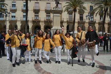 20180429G-46è Aniversari dels Bordegassos amb  Joves Xiquets de Valls i Castellers de Barcelona (98)
