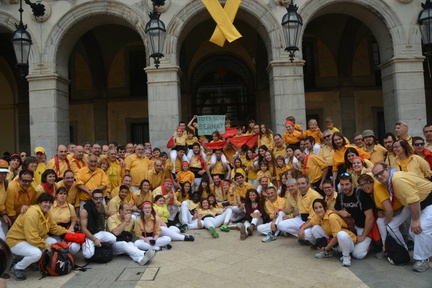 20180429G-46è Aniversari dels Bordegassos amb  Joves Xiquets de Valls i Castellers de Barcelona (371)
