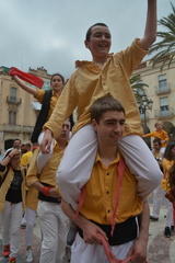 20180429G-46è Aniversari dels Bordegassos amb  Joves Xiquets de Valls i Castellers de Barcelona (388)